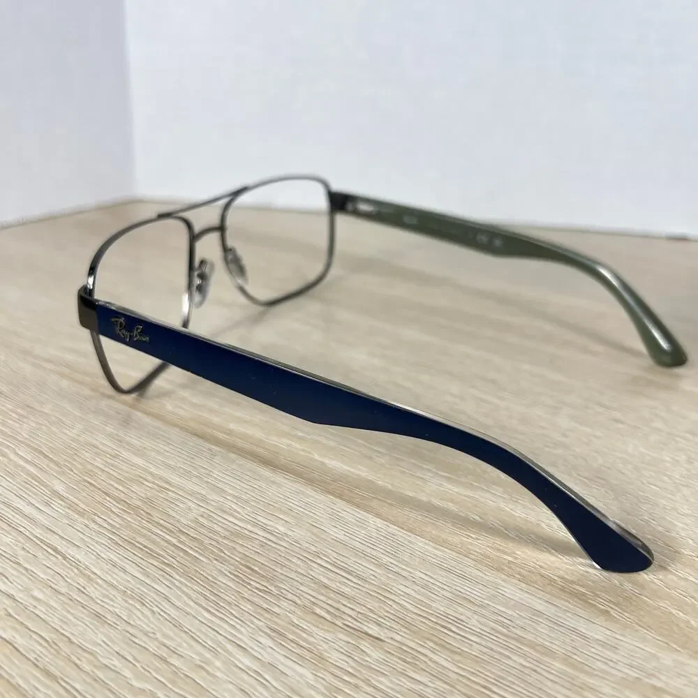 Ray-Ban RB3530 004/8G Sunglasses Frames Only Gunmetal Blue 58-17 Made in Italy